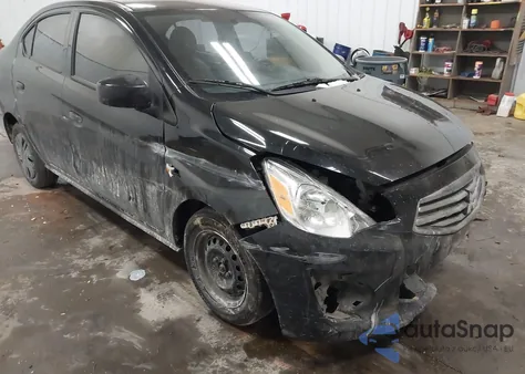 2019 Mitsubishi Mirage G4 Es z USA, uszkodzony, nr VIN ML32F3FJ6KHF19010